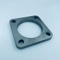 Downpipeflens RVS 4-gaats 63,5mm